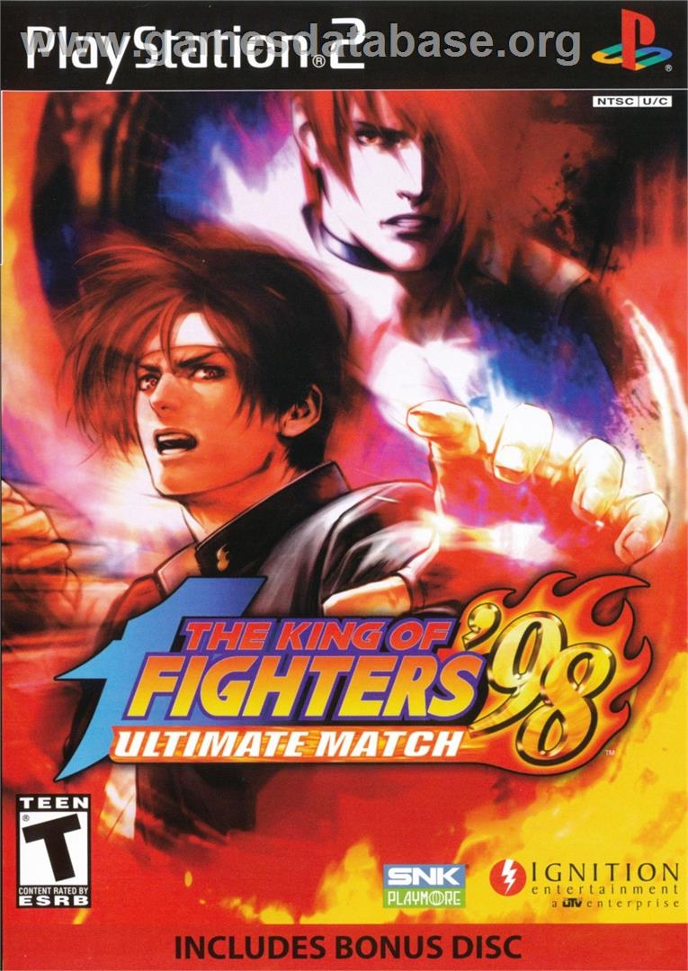 King Of Fighters '98 - Ultimate Match, The - Sony Playstation 2 - Artwork - Box