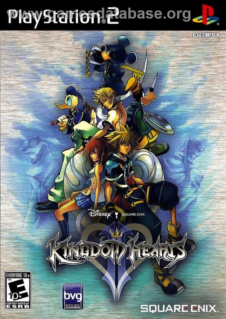 Kingdom Hearts 2 - Sony Playstation 2 - Artwork - Box