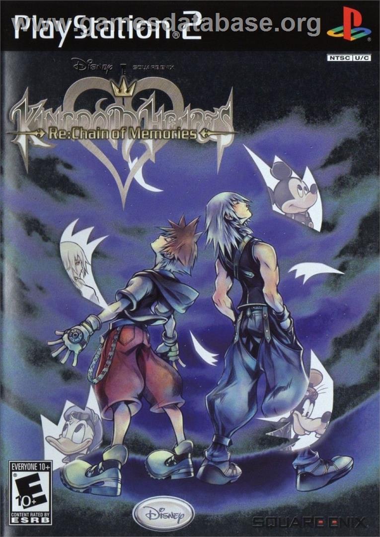 Kingdom Hearts Re - Chain Of Memories - Sony Playstation 2 - Artwork - Box