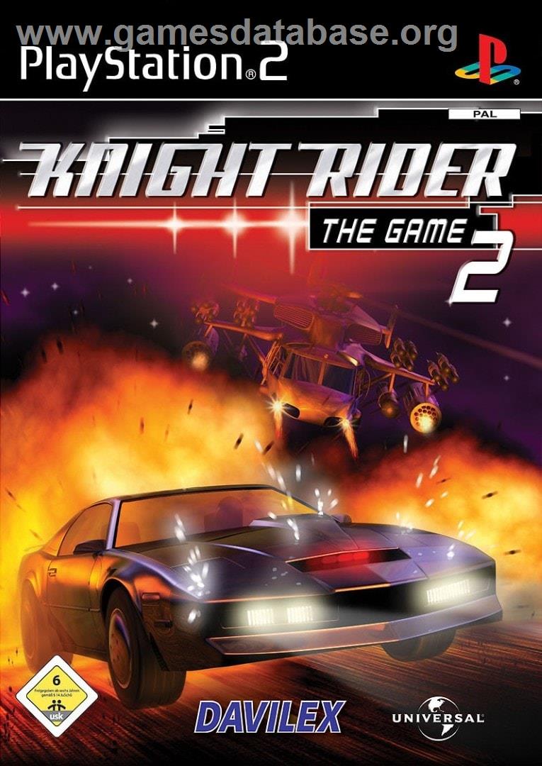 Knight Rider 2 - The Game - Sony Playstation 2 - Artwork - Box
