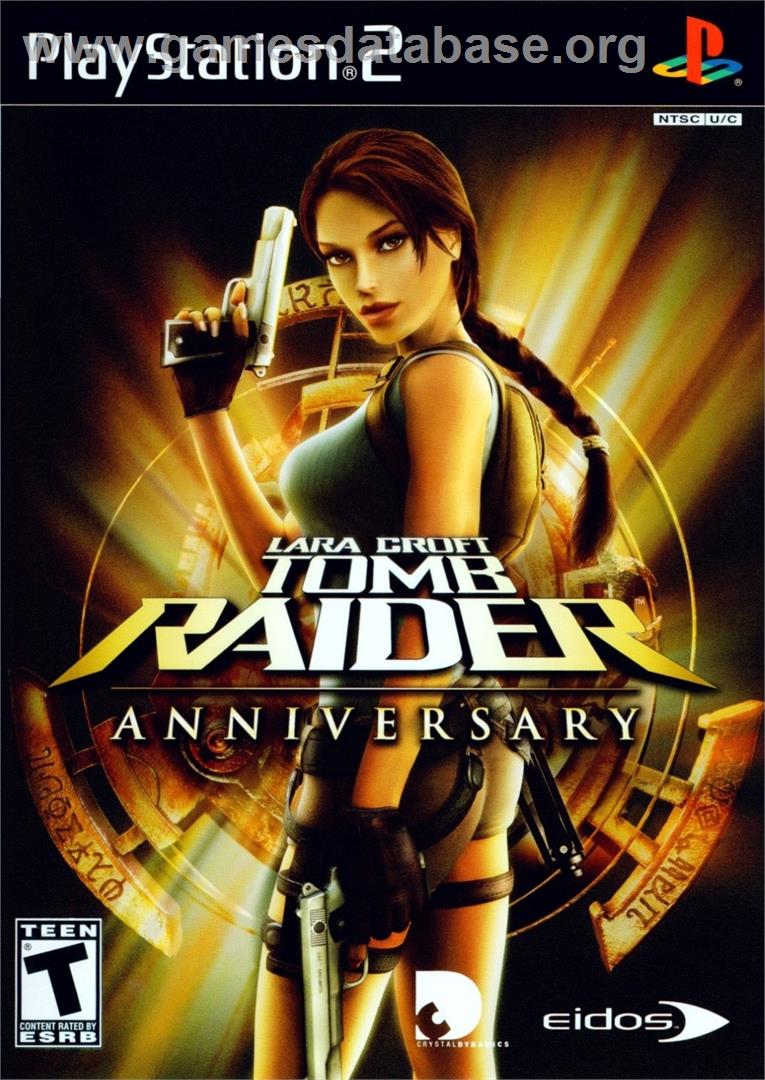 Lara Croft Tomb Raider - Anniversary - Sony Playstation 2 - Artwork - Box