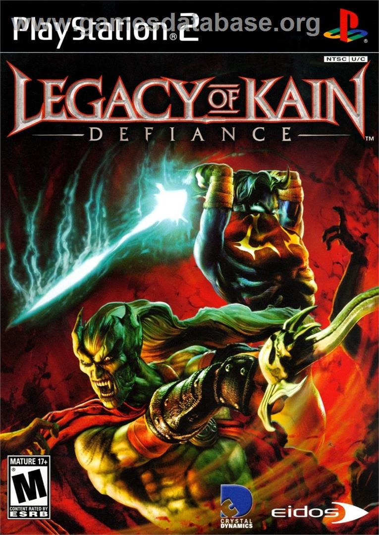 Legacy Of Kain - Defiance - Sony Playstation 2 - Artwork - Box