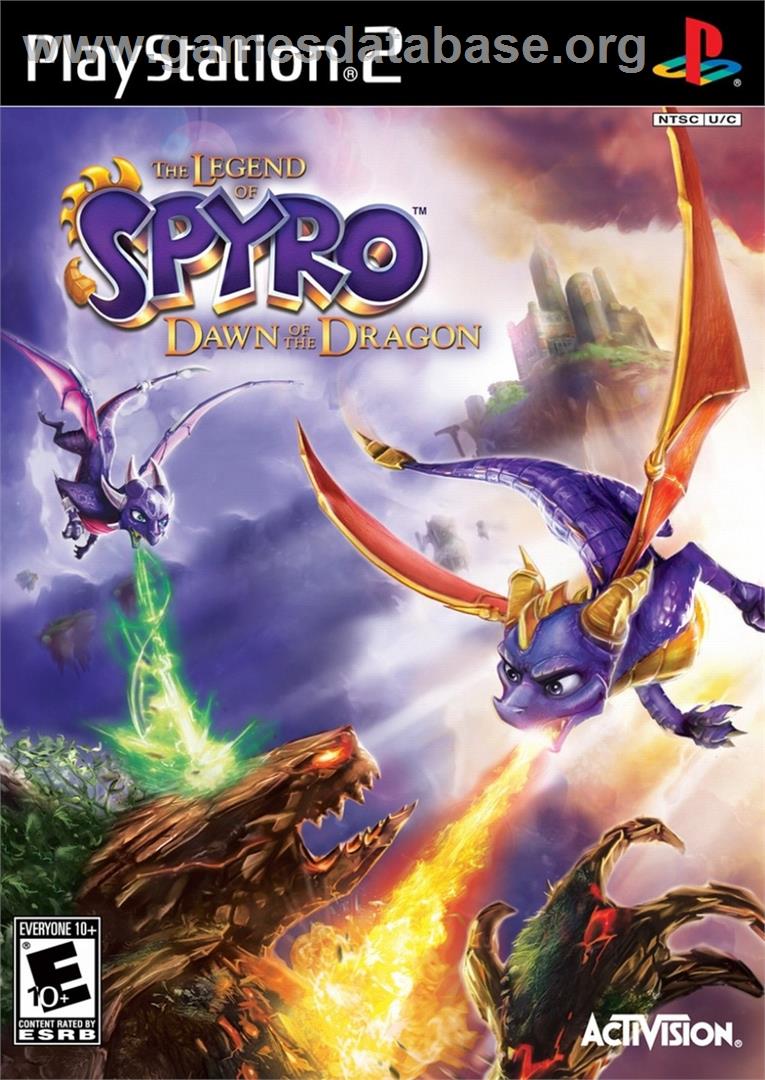 Legend of Spyro - Dawn of the Dragon ,The - Sony Playstation 2 - Artwork - Box