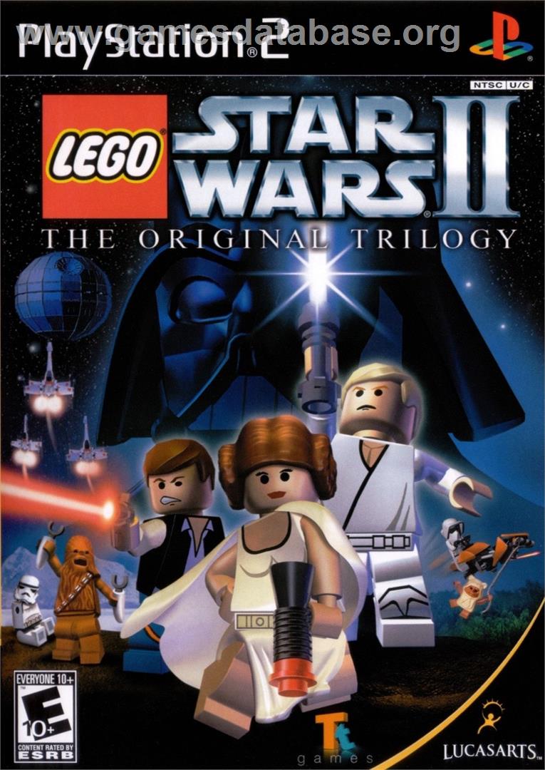 Lego Star Wars 2 - The Original Trilogy - Sony Playstation 2 - Artwork - Box