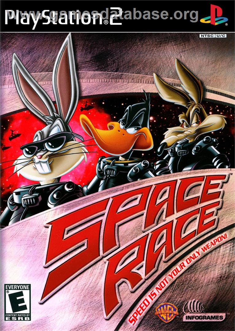 Looney Tunes - Space Race - Sony Playstation 2 - Artwork - Box