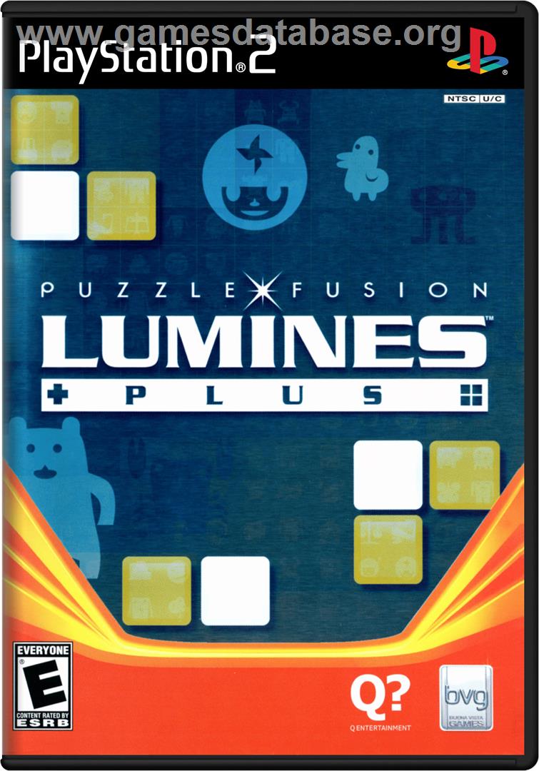 Lumines: Puzzle Fusion - Sony Playstation 2 - Artwork - Box