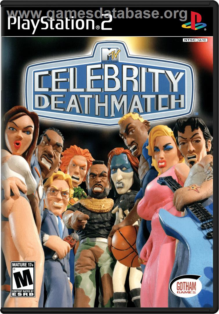 MTV Celebrity Deathmatch - Sony Playstation 2 - Artwork - Box
