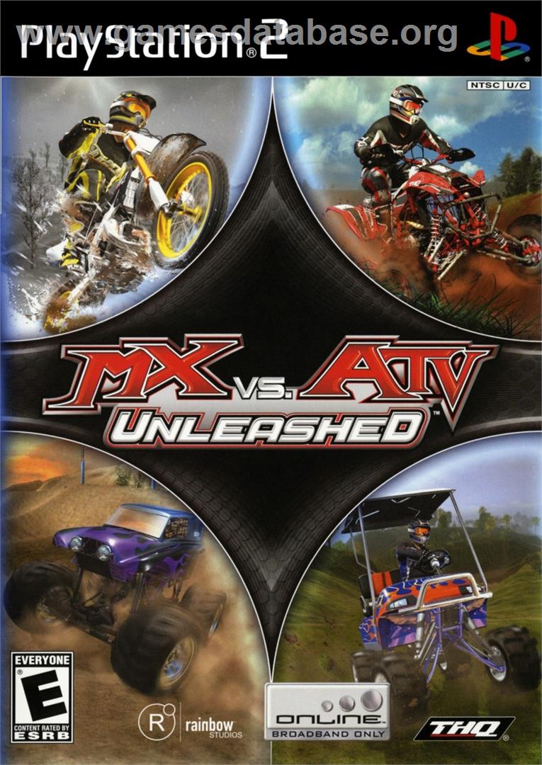MX vs. ATV Unleashed - Sony Playstation 2 - Artwork - Box
