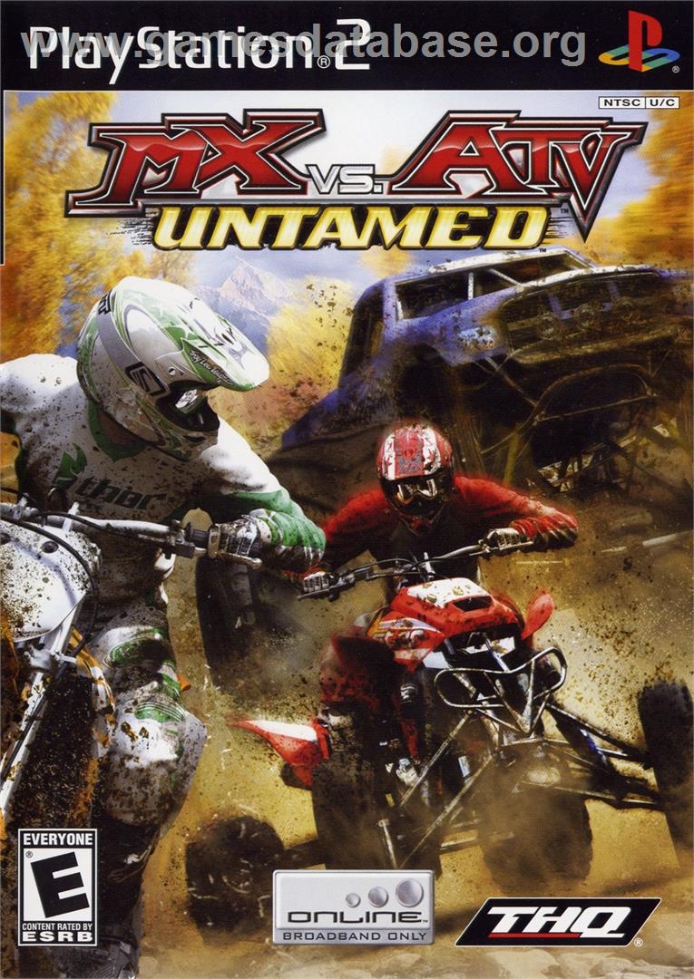MX vs. ATV Untamed - Sony Playstation 2 - Artwork - Box