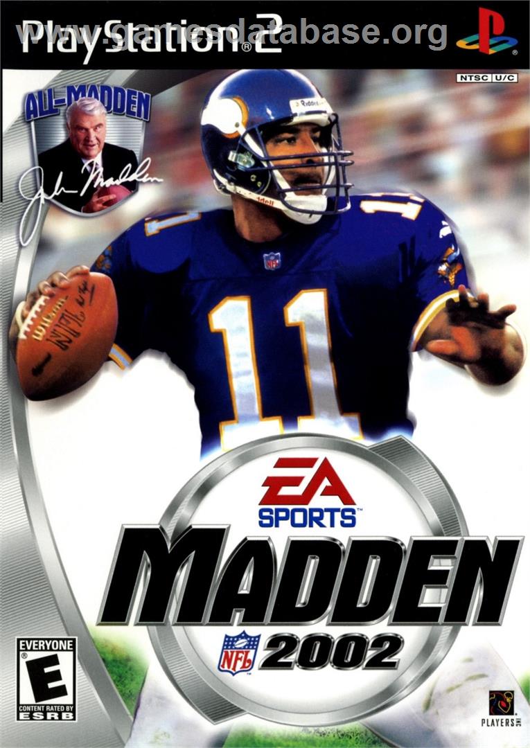 Madden Nfl 2002 - Sony Playstation 2 - Artwork - Box