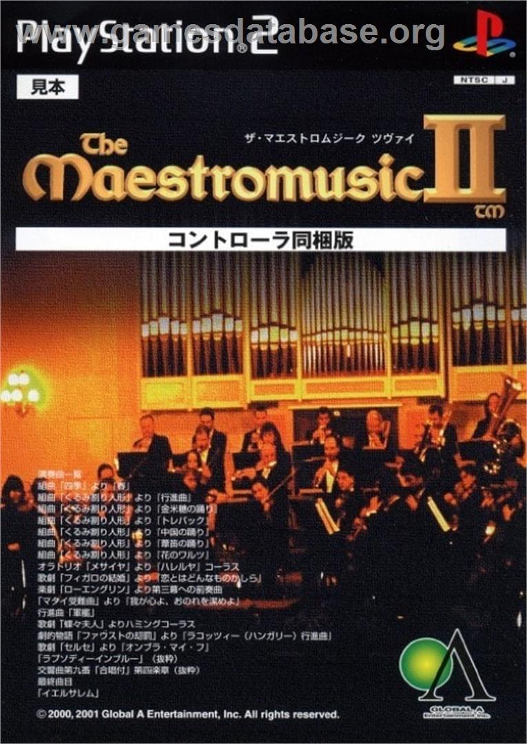 Maestromusic 2, The - Sony Playstation 2 - Artwork - Box