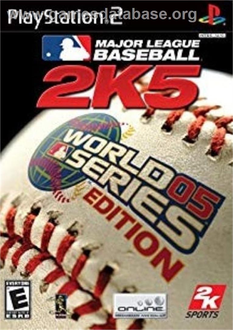 Major League Baseball 2K5 - World Series Edition - Sony Playstation 2 - Artwork - Box