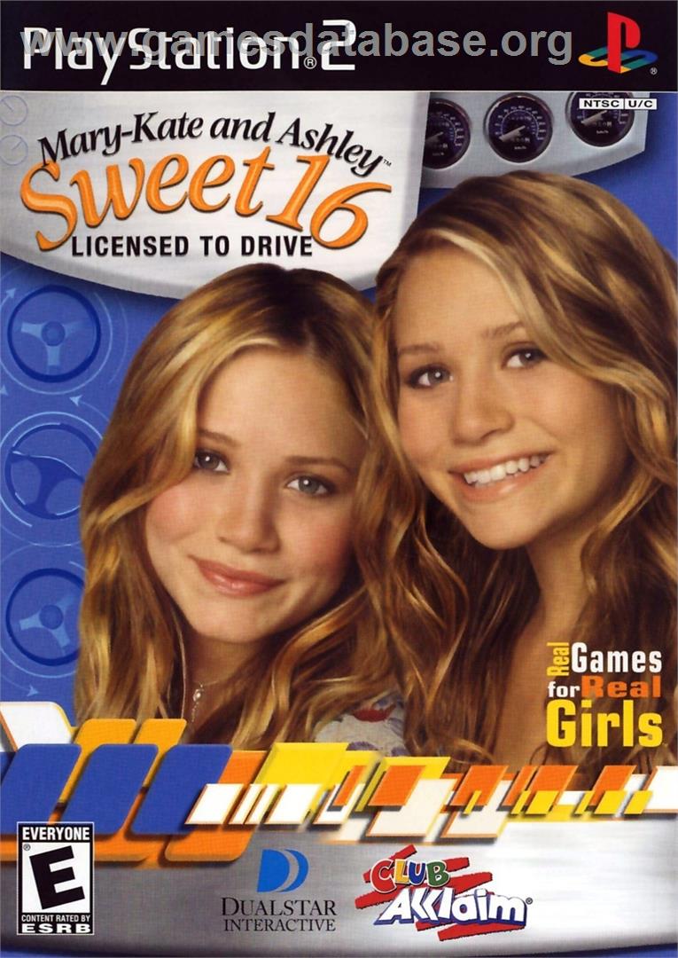 Mary-kate And Ashley - Sweet 16 - Sony Playstation 2 - Artwork - Box