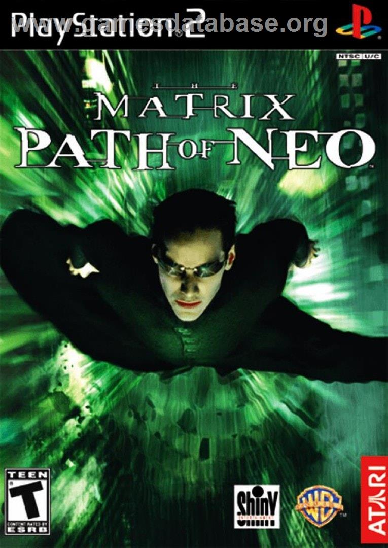 Matrix - Path Of Neo, The - Sony Playstation 2 - Artwork - Box