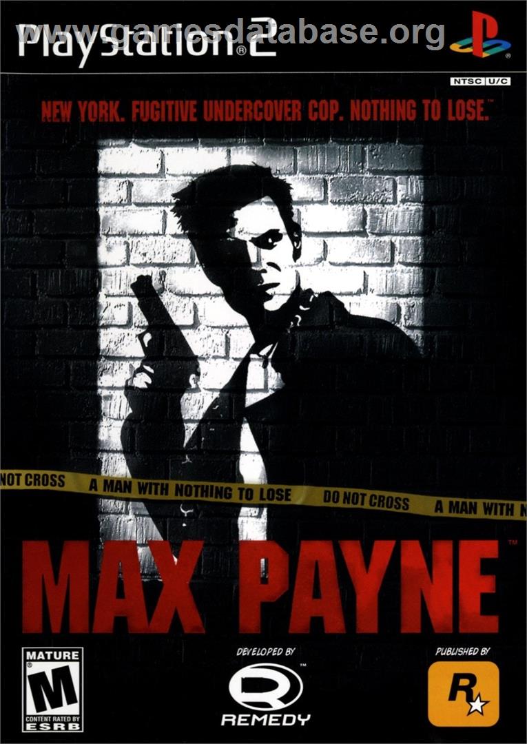 Max Payne - Sony Playstation 2 - Artwork - Box