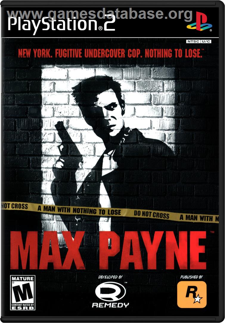 Max Payne - Sony Playstation 2 - Artwork - Box