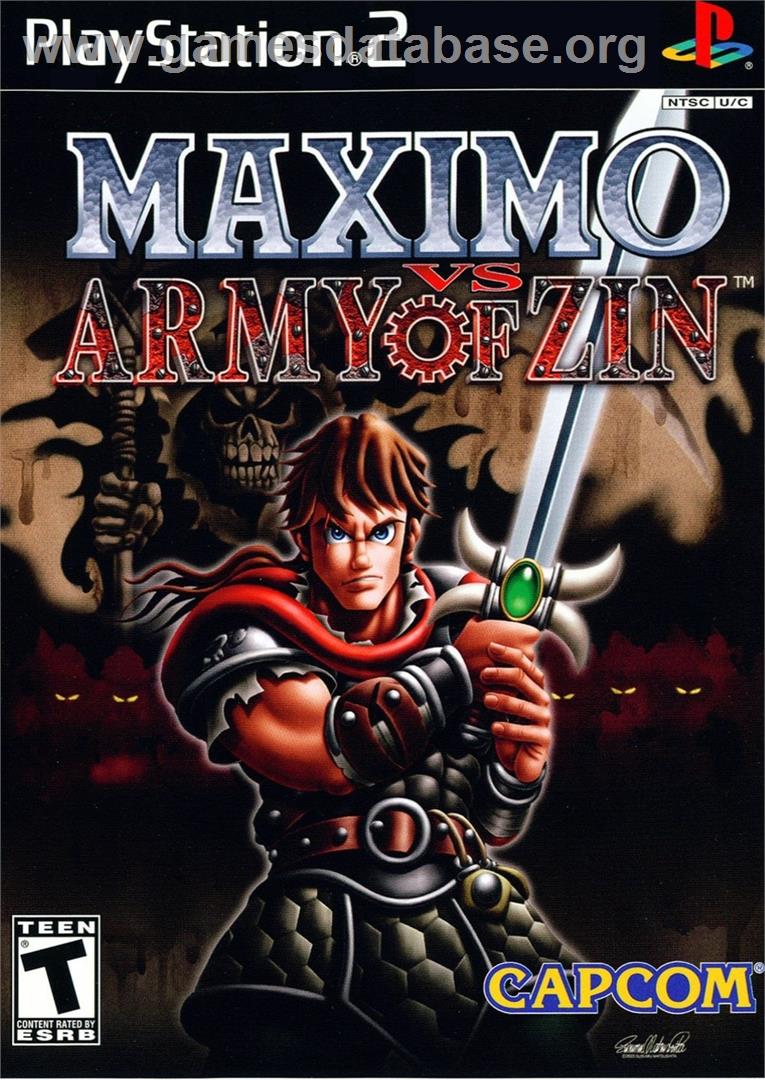 Maximo Vs Army Of Zin - Sony Playstation 2 - Artwork - Box