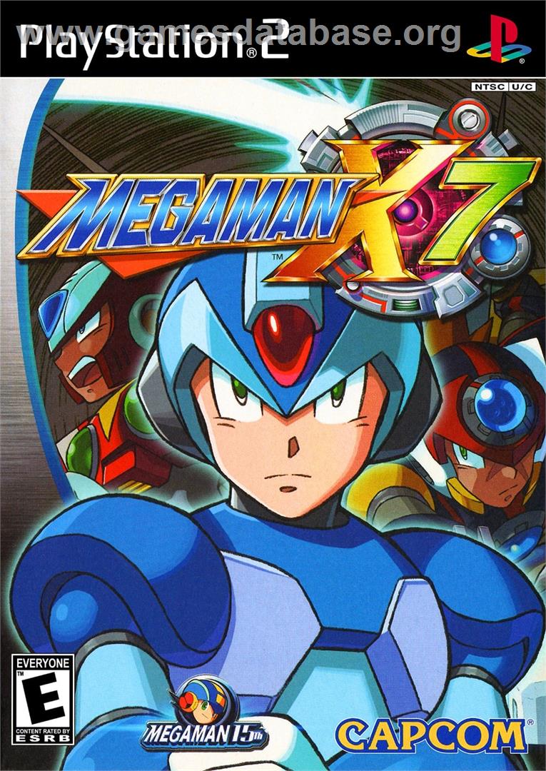 Mega Man X7 - Sony Playstation 2 - Artwork - Box
