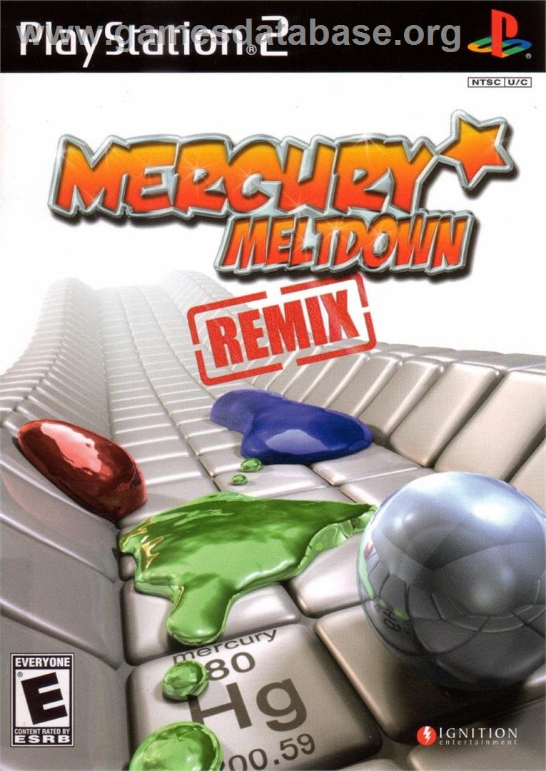 Mercury Meltdown Remix - Sony Playstation 2 - Artwork - Box