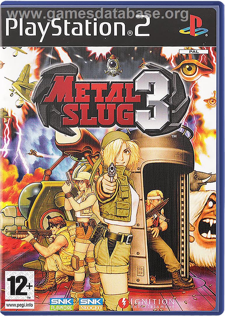Metal Slug 3 - Sony Playstation 2 - Artwork - Box