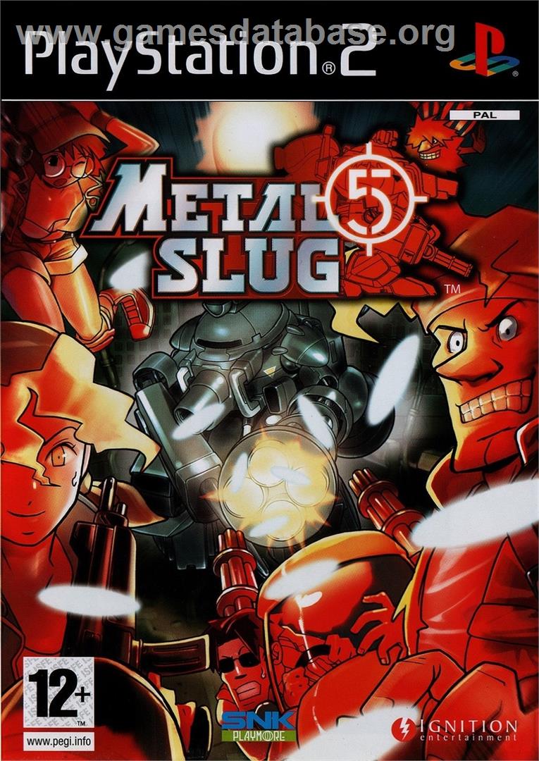 Metal Slug 5 - Sony Playstation 2 - Artwork - Box