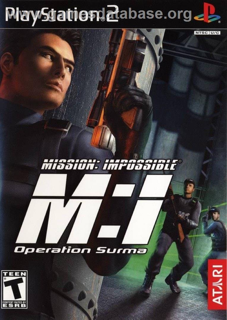 Mission - Impossible - Operation Surma - Sony Playstation 2 - Artwork - Box