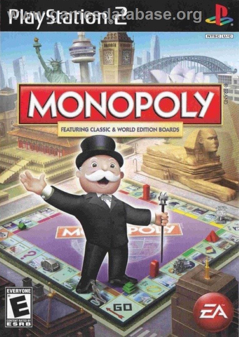 Monopoly - Sony Playstation 2 - Artwork - Box