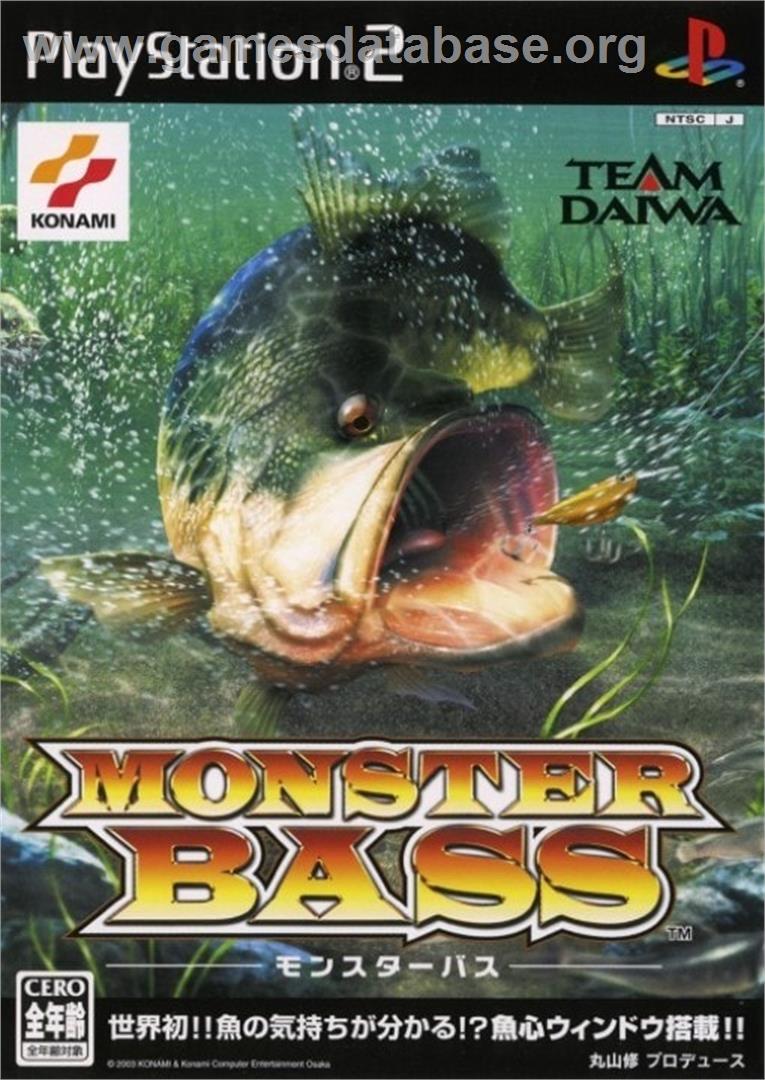 Monster Bass - Sony Playstation 2 - Artwork - Box