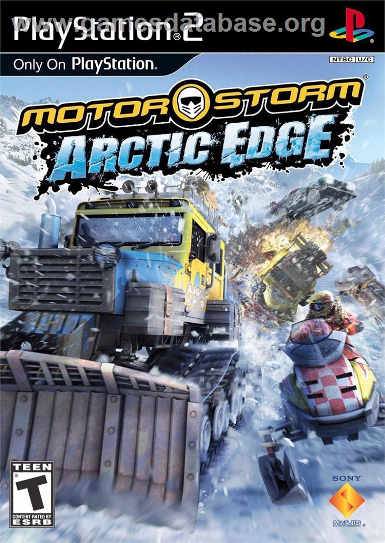 Motorstorm - Arctic Edge - Sony Playstation 2 - Artwork - Box