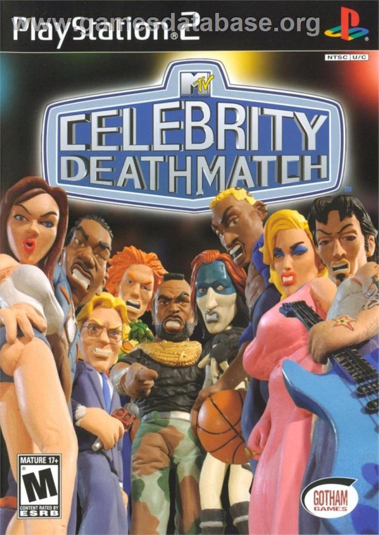 Mtv Celebrity Deathmatch - Sony Playstation 2 - Artwork - Box
