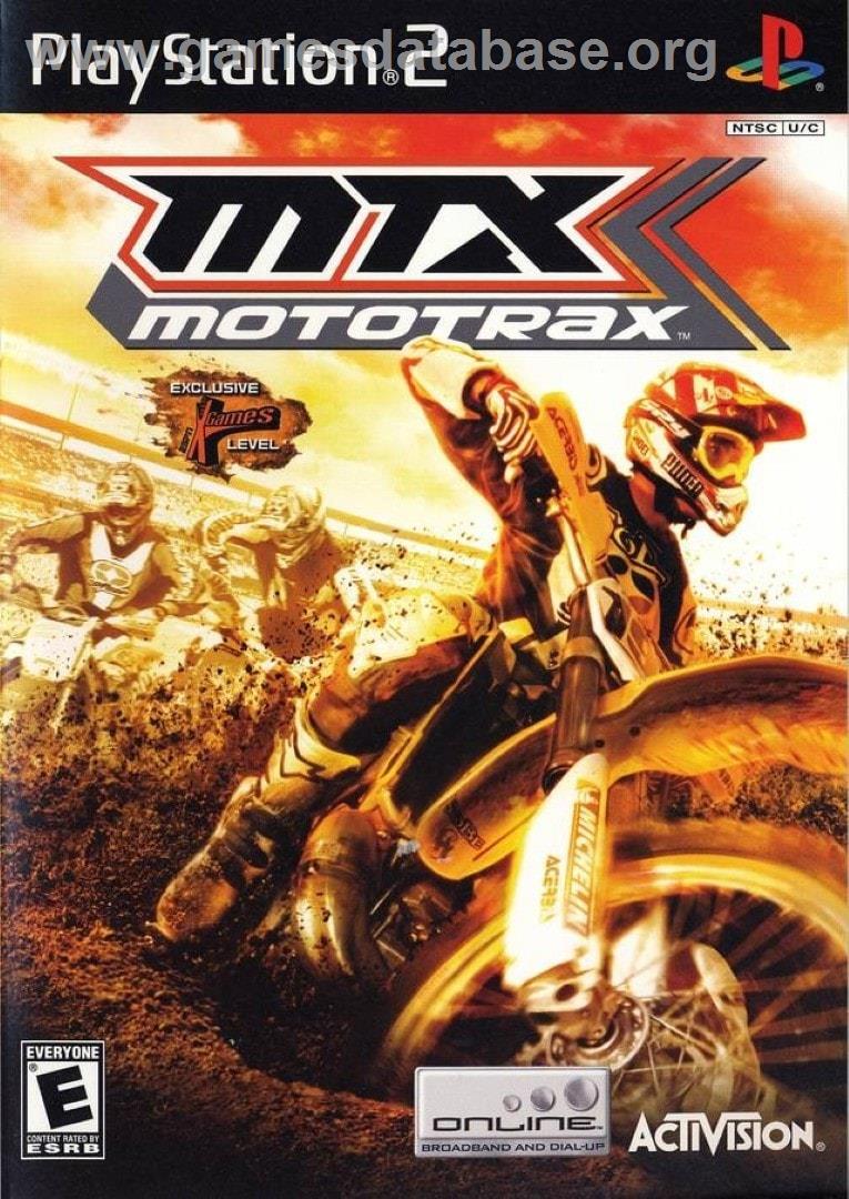 Mtx Mototrax - Sony Playstation 2 - Artwork - Box