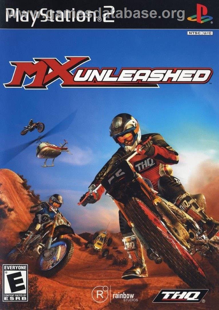 Mx Unleashed - Sony Playstation 2 - Artwork - Box