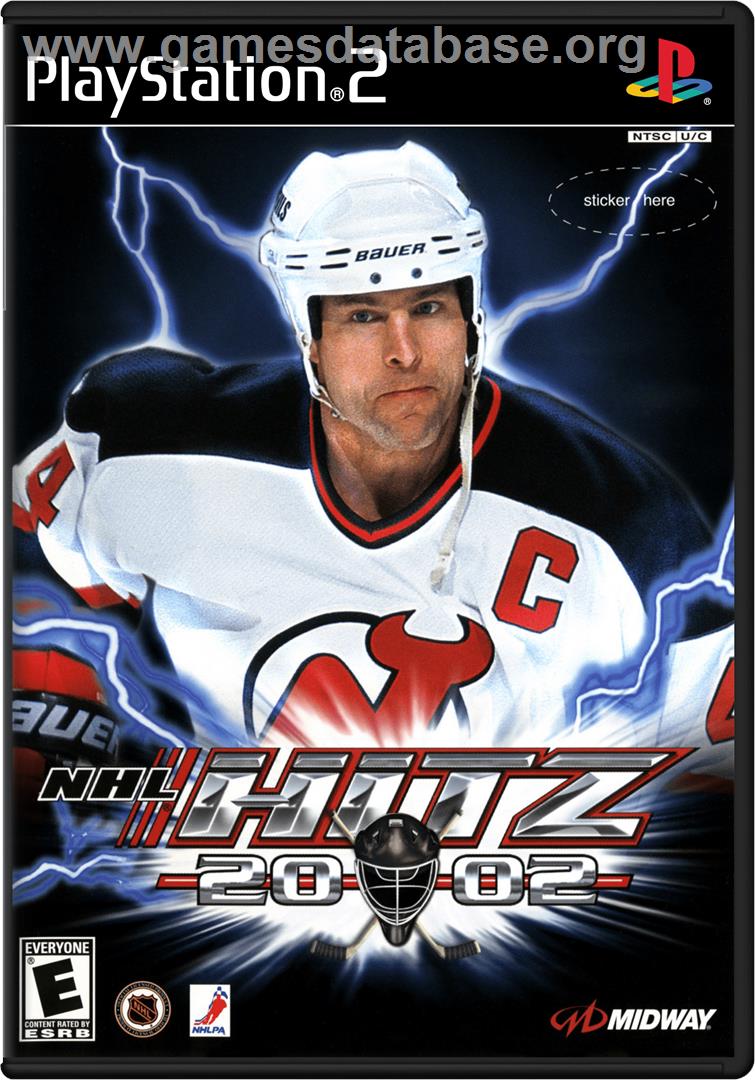 NHL Hitz 20-02 - Sony Playstation 2 - Artwork - Box
