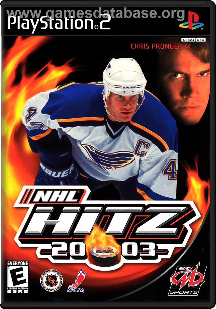 NHL Hitz 20-03 - Sony Playstation 2 - Artwork - Box