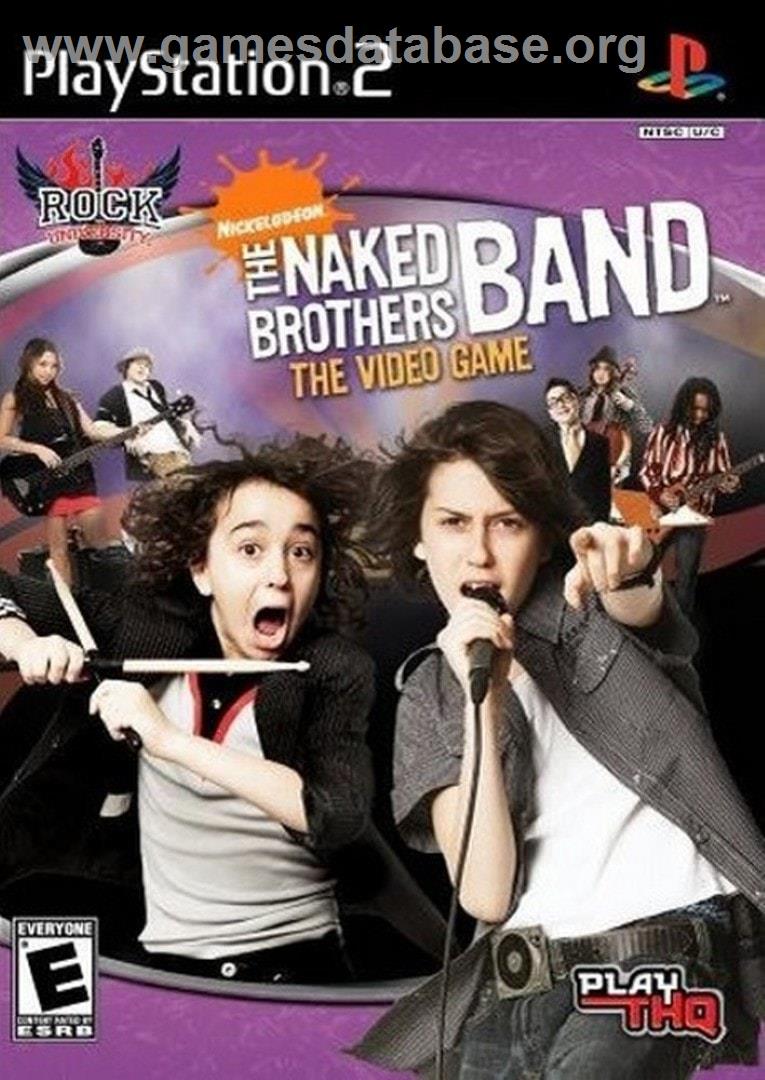 Naked Brothers - The Videogame, The - Sony Playstation 2 - Artwork - Box