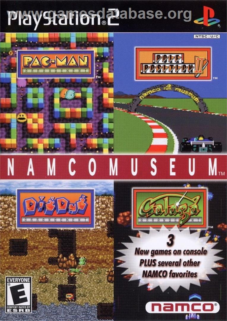Namco Museum - Sony Playstation 2 - Artwork - Box