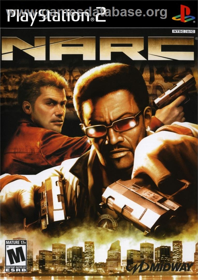 Narc - Sony Playstation 2 - Artwork - Box