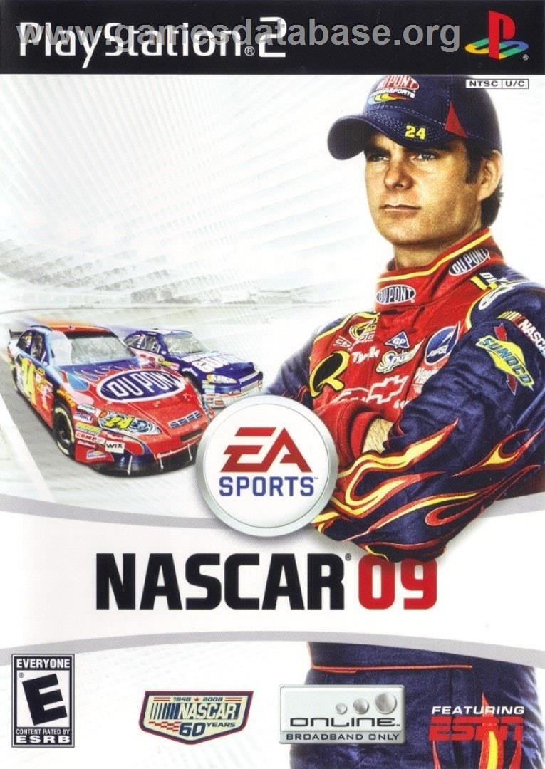 Nascar 09 - Sony Playstation 2 - Artwork - Box