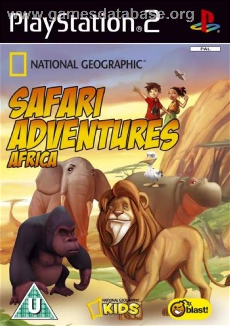 National Geographic - Safari Adventures Africa - Sony Playstation 2 - Artwork - Box