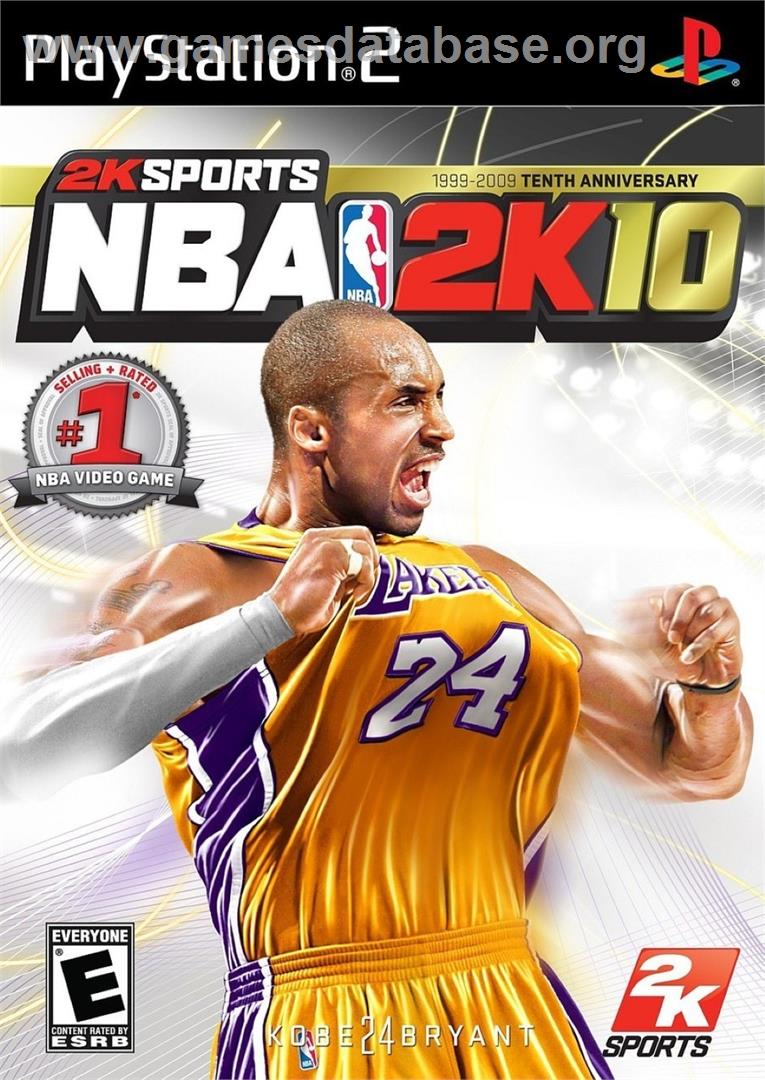 Nba 2k10 - Sony Playstation 2 - Artwork - Box