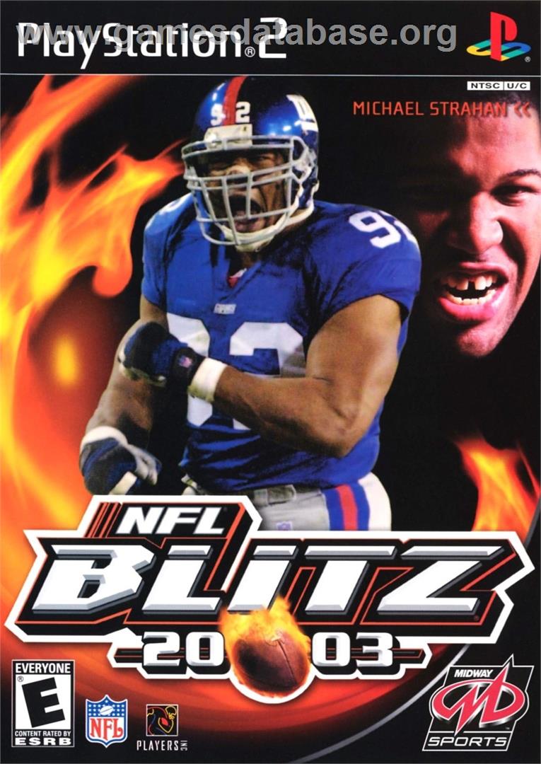 Nfl Blitz 2003 - Sony Playstation 2 - Artwork - Box