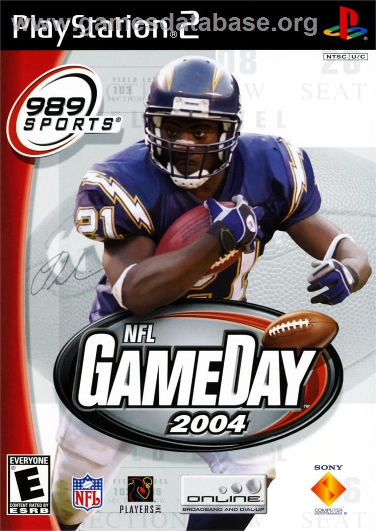 Nfl Gameday 2004 - Sony Playstation 2 - Artwork - Box