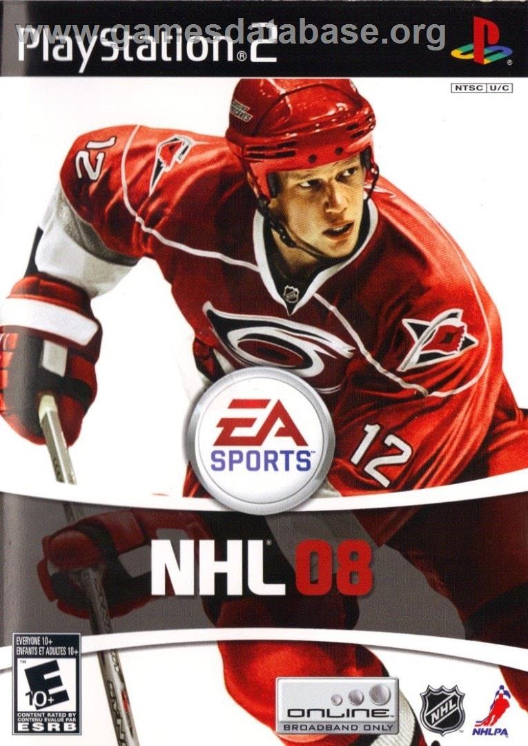 Nhl 08 - Sony Playstation 2 - Artwork - Box
