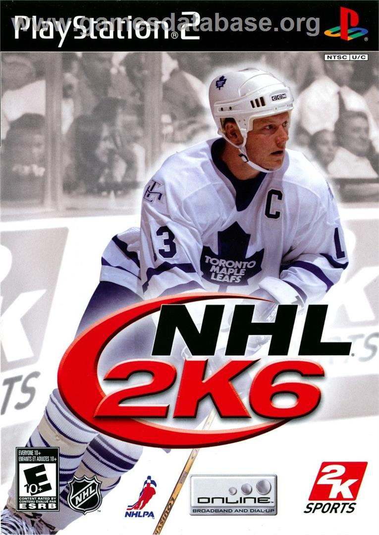 Nhl 2k6 - Sony Playstation 2 - Artwork - Box