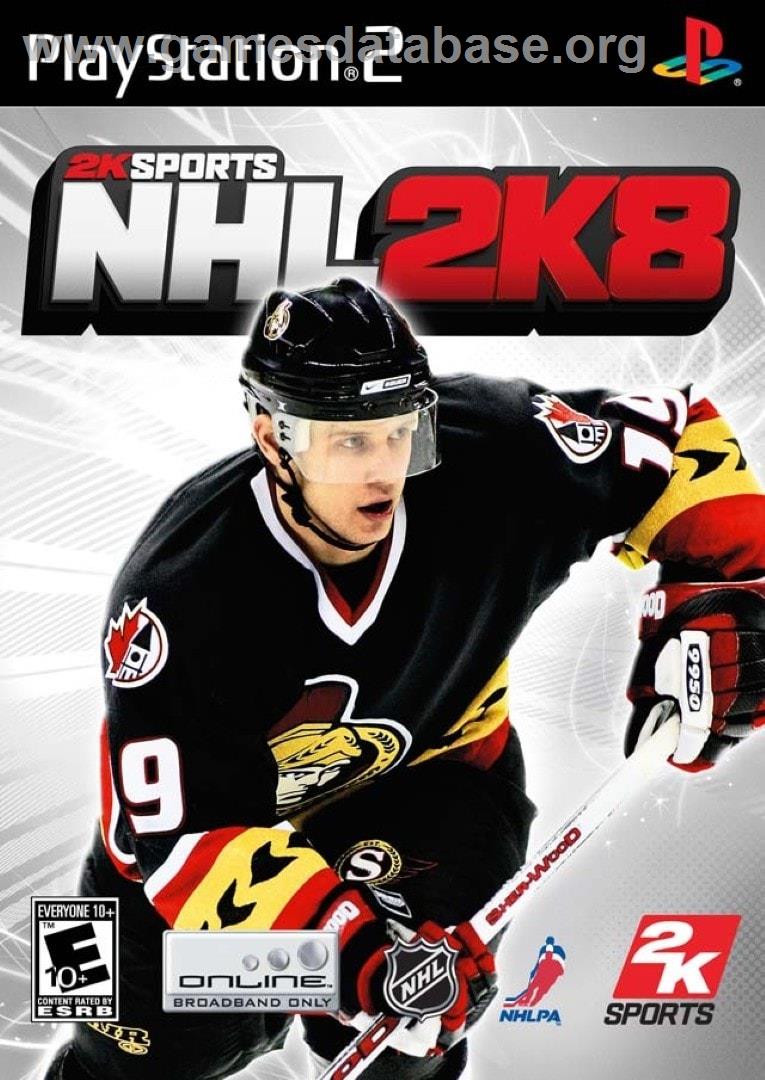 Nhl 2k8 - Sony Playstation 2 - Artwork - Box