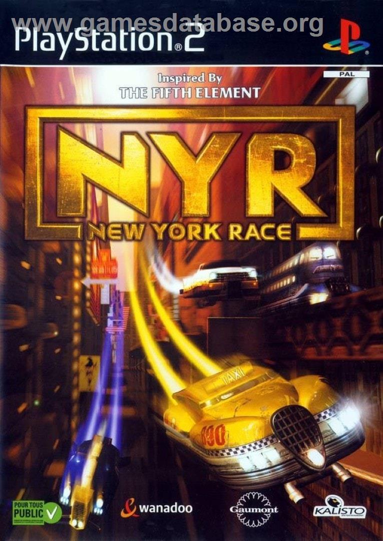 Nyr - New York Race - Sony Playstation 2 - Artwork - Box
