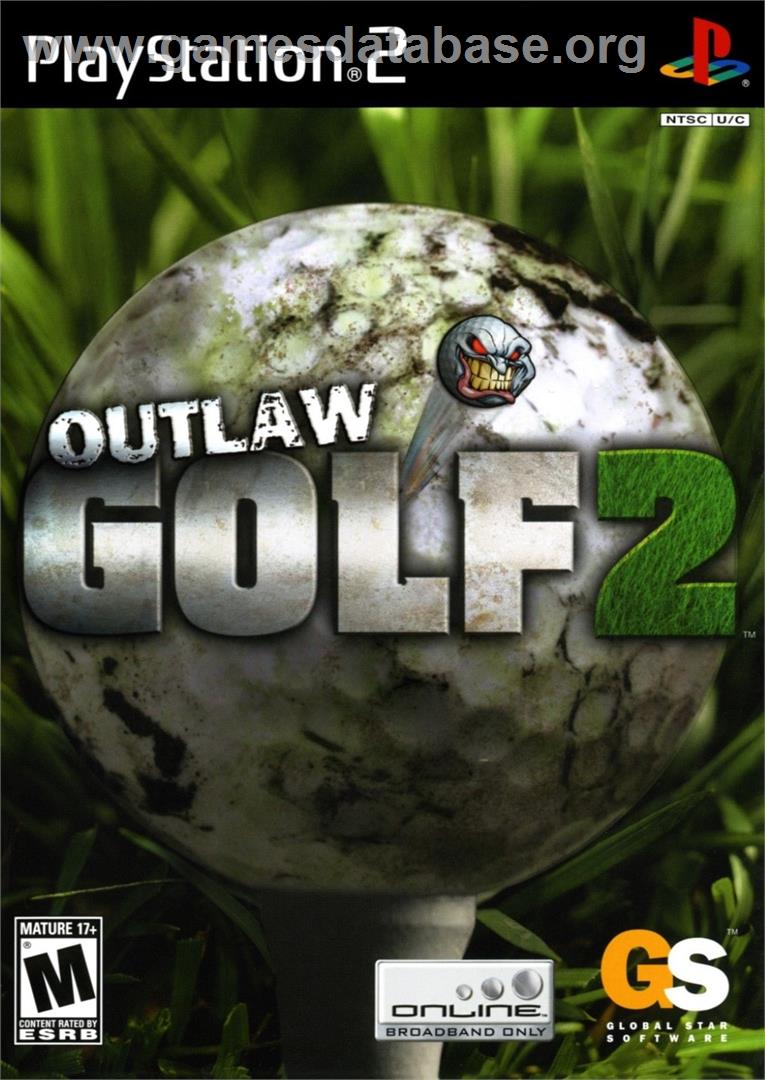 Outlaw Golf 2 - Sony Playstation 2 - Artwork - Box