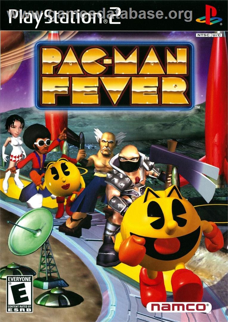 Pac-man Fever - Sony Playstation 2 - Artwork - Box