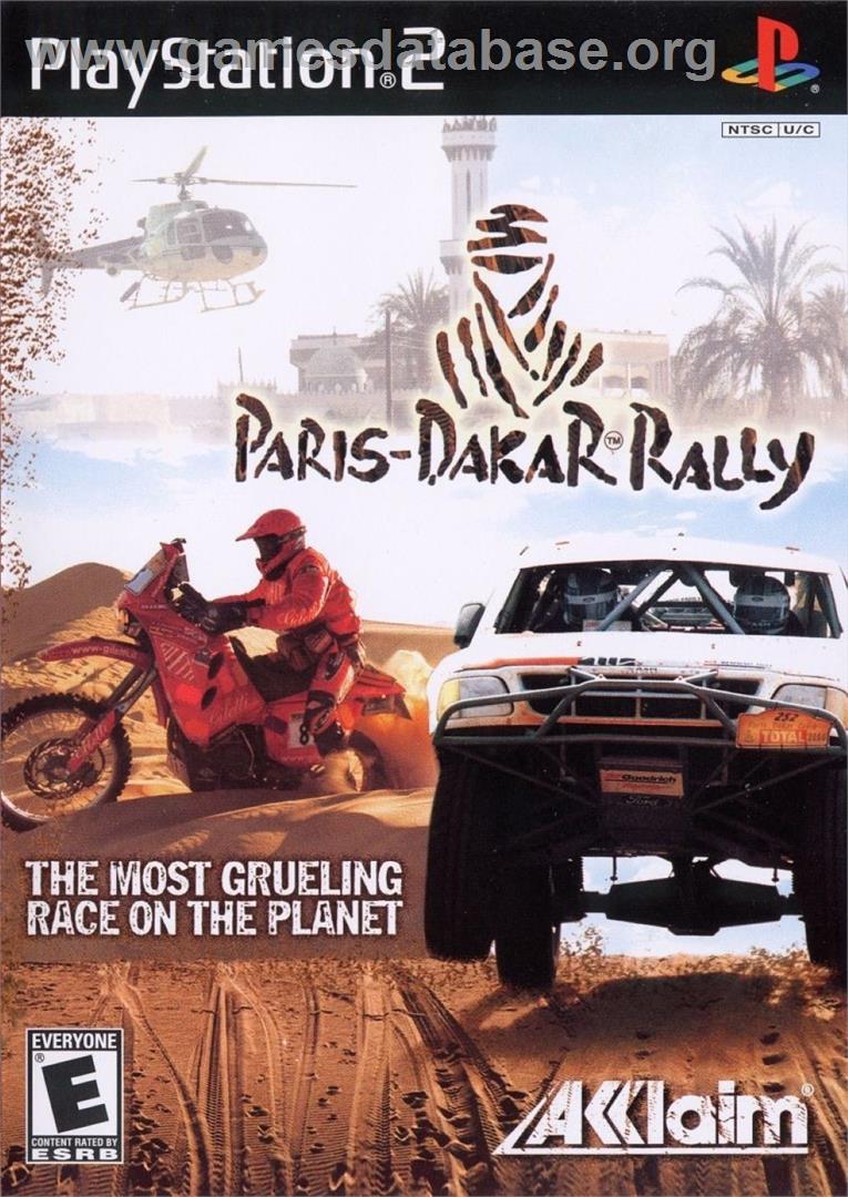 Paris-dakar Rally - Sony Playstation 2 - Artwork - Box