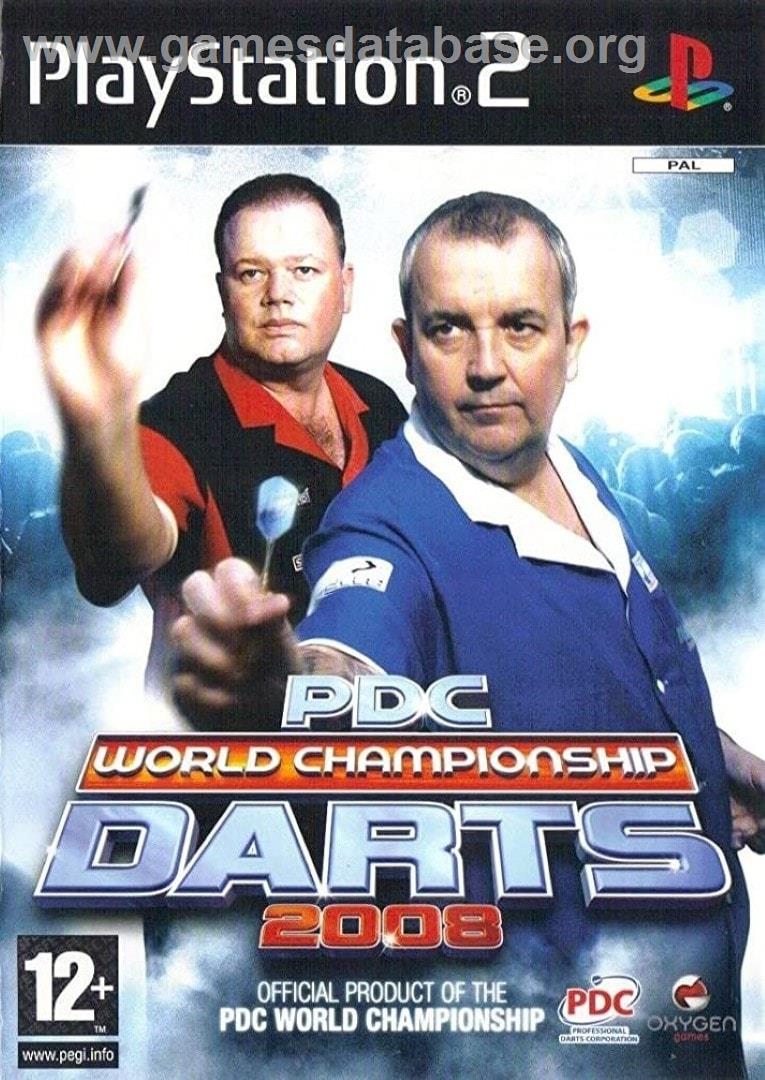 Pdc World Championship Darts 2008 - Sony Playstation 2 - Artwork - Box